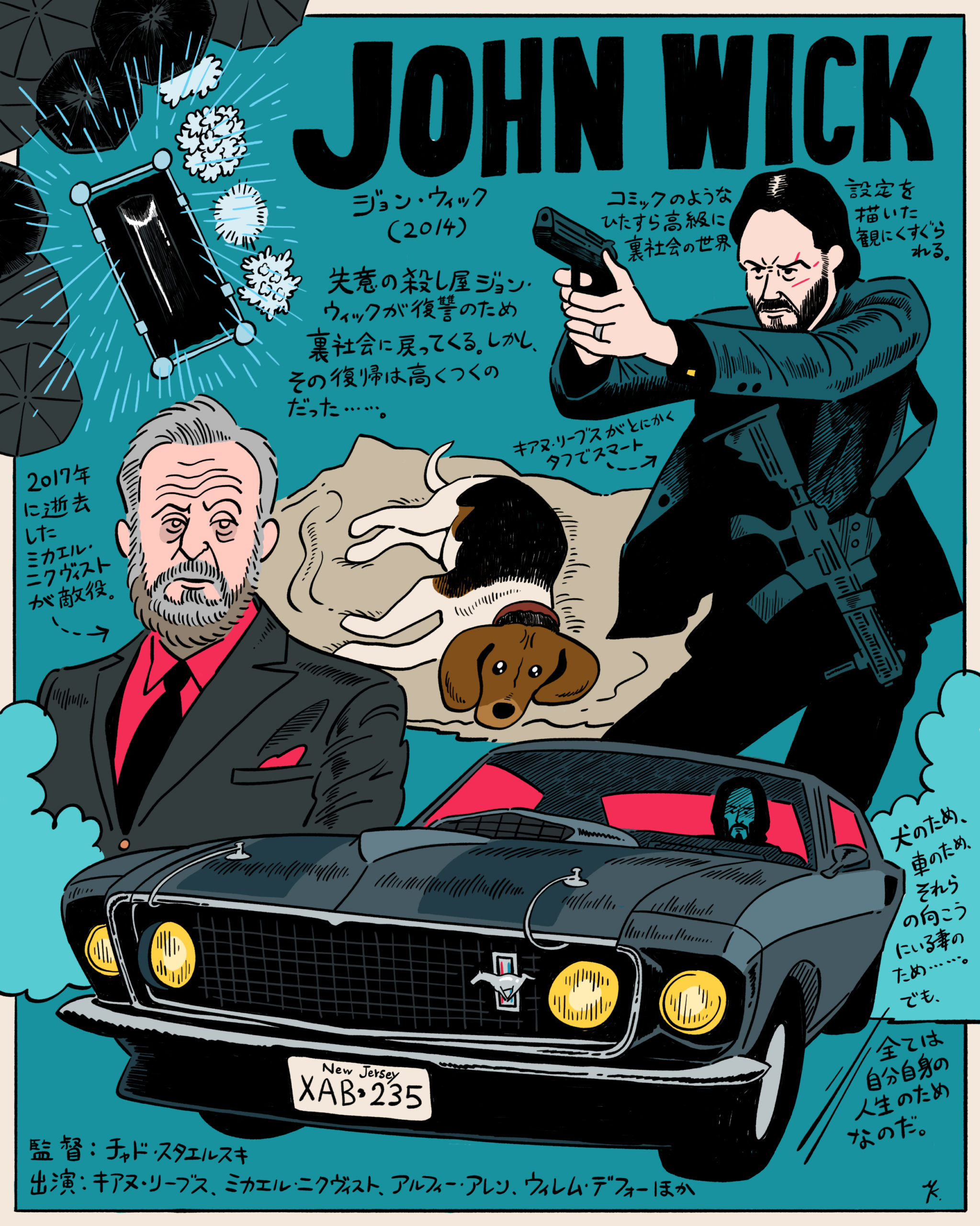 『ジョン・ウィック』（2014）