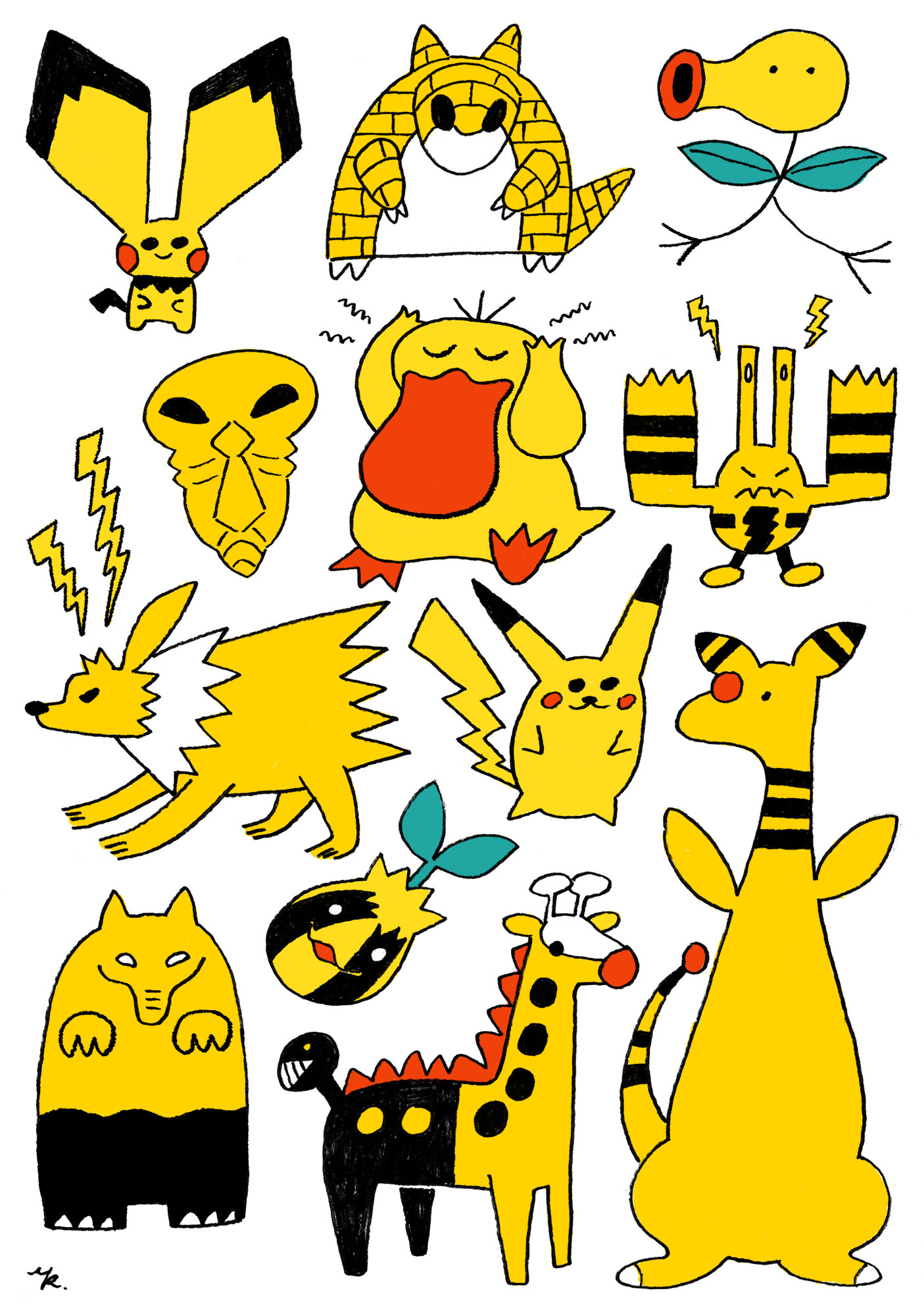 Yellow Pokémon