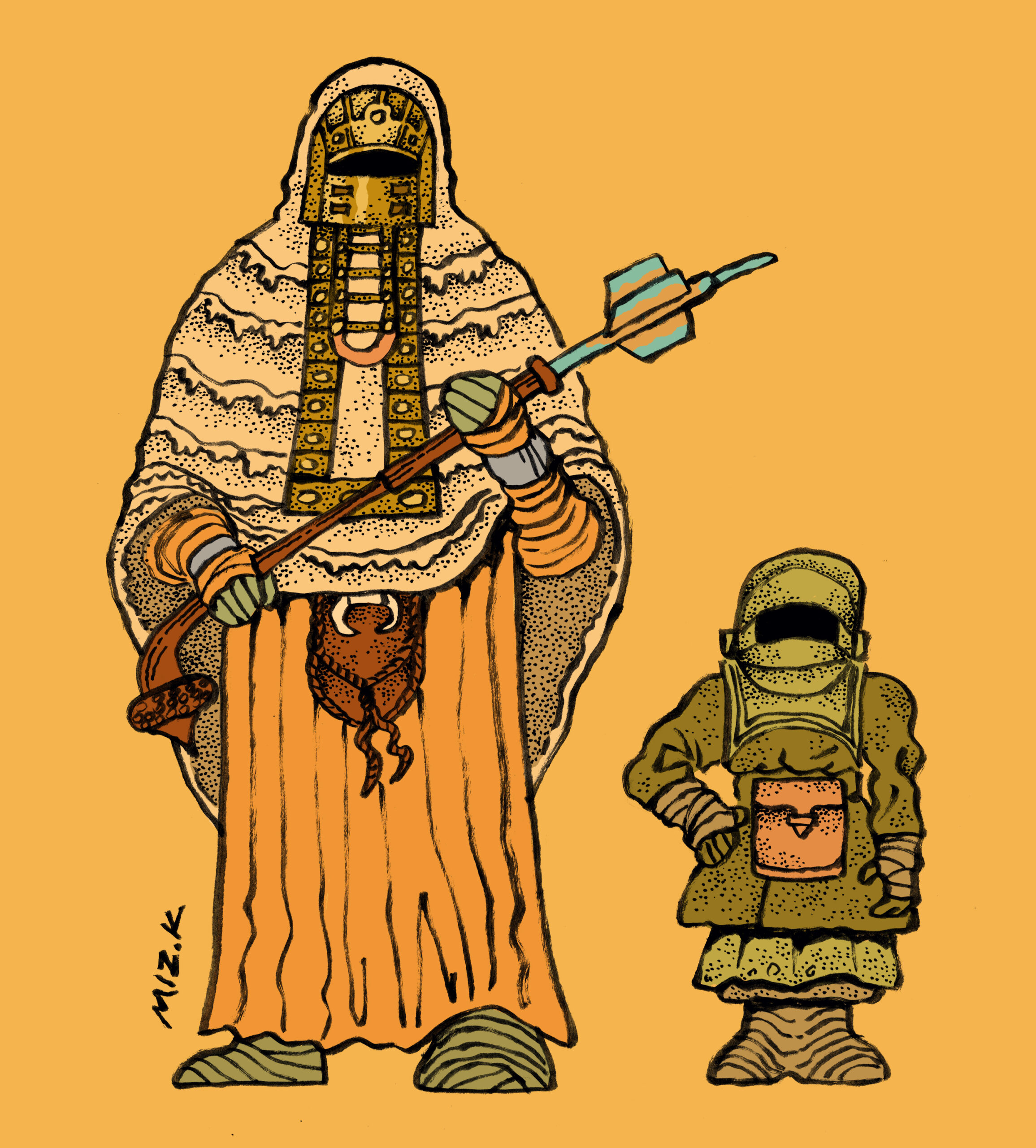 Tusken Female with Tusken Child